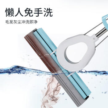美丽雅吸水海绵拖把28cm懒人免手洗家用一拖净卫生间拖地神器墩布 商品图7