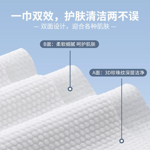 多优悬挂式洗脸巾180抽 商品图3