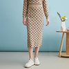 EITIE爱特爱气质优雅通勤百搭时尚高腰包臀a字针织半身裙24春新款A2401303 商品缩略图4
