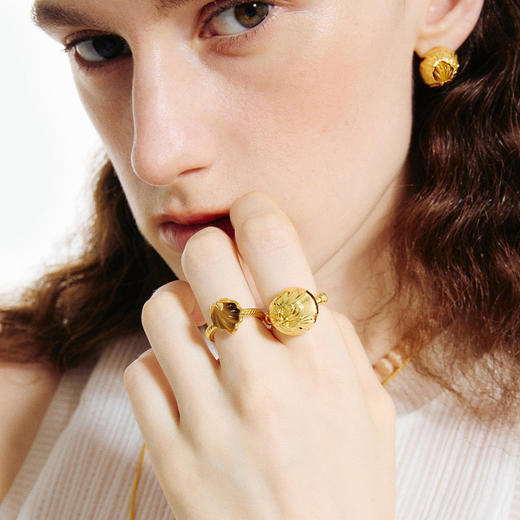 ATELIERSÓ x deepmoss 24SS 合作系列-贝壳戒指 商品图3