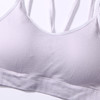 都市丽人抹胸女无缝面料背心无尺码半固定模杯短抹胸无钢圈无排扣LV41A9 商品缩略图5