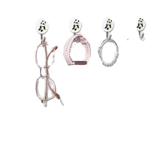 美丽雅熊猫小粘钩4只装 商品图4