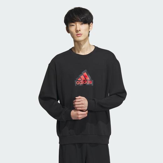 Adidas阿迪达斯GRAPHIC CREW SWEATSHIRT 新年款运动休闲圆领卫衣套头衫IT3989 商品图0