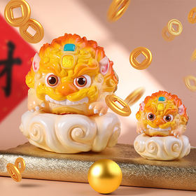 好事发生！【东来也】 《祥龙献瑞》《招财纳福》龙年生肖国潮手办原创周边摆件