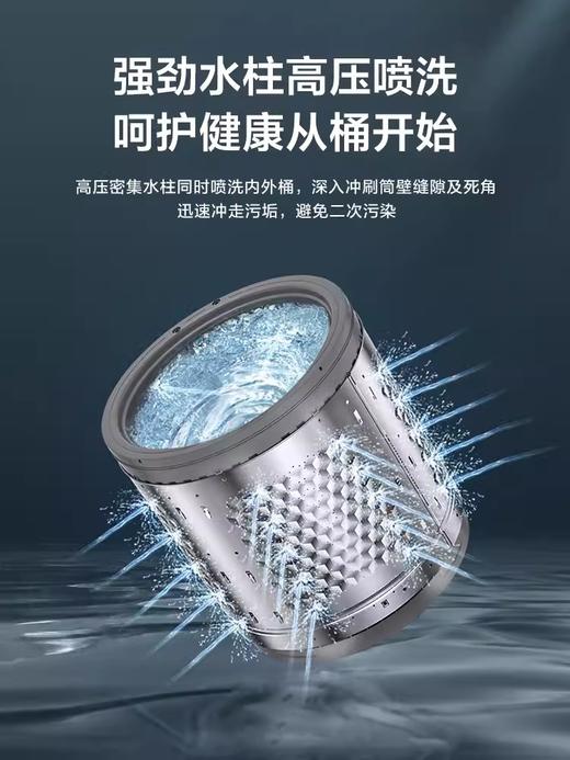 小天鹅全自动大容量波轮洗衣机10公斤租房家用洗脱一体TB100V23H 商品图2