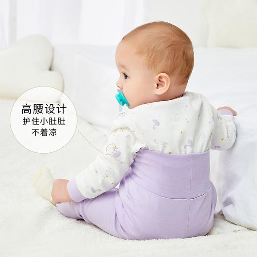 贝贝怡儿童套装纯棉男女宝宝圆领长袖居家空调服内衣两件套203T2161 商品图2