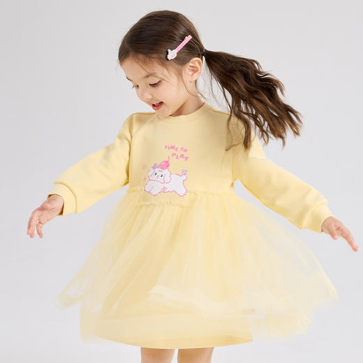 笛莎Deesha 连衣裙2024新款时尚网纱连衣裙 商品图1