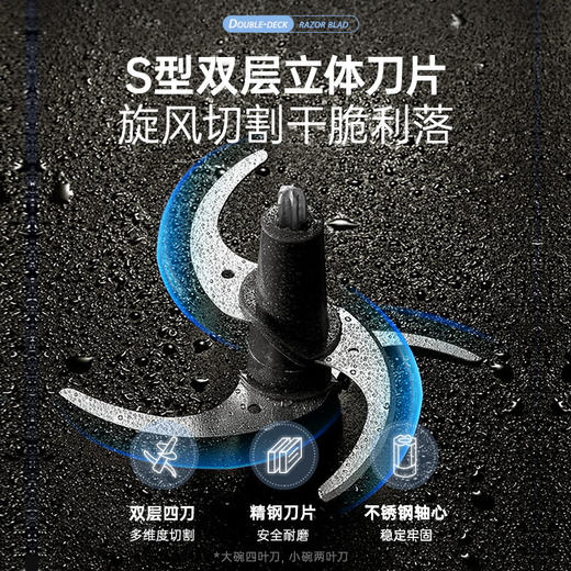 【安达联帮&摩飞&仅限快递】食物处理器MR9405（厂家直发） 商品图3