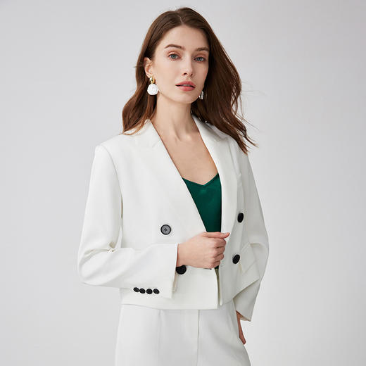EITIE爱特爱春季新款短款西装外套7303004 商品图8