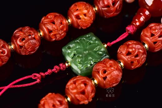 【锦绣】老玛瑙绣球十八子ZX24010801 商品图6