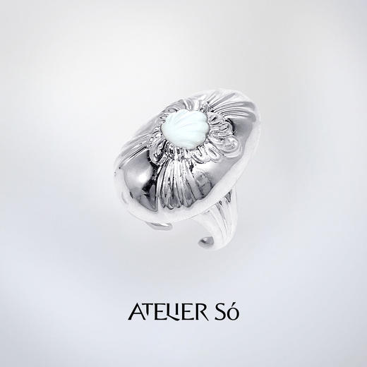 ATELIERSÓ x deepmoss 24SS 合作系列-蛋型戒指 商品图4