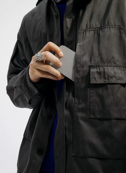 SUPERTOFU(SPTF)/YG-SS24-S022/隐藏 双插袋 工装长袖衬衫 商品图0