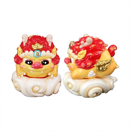 好事发生！【东来也】 《祥龙献瑞》《招财纳福》龙年生肖国潮手办原创周边摆件 商品图8