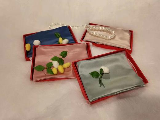 西施蚕娘真丝枕套 商品图2
