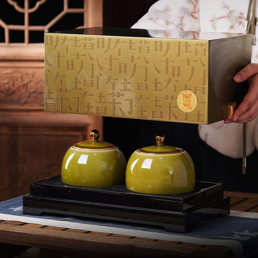 草木间【实木烤漆.橄榄绿.大双瓷】130元1套.整箱8套 商品图1