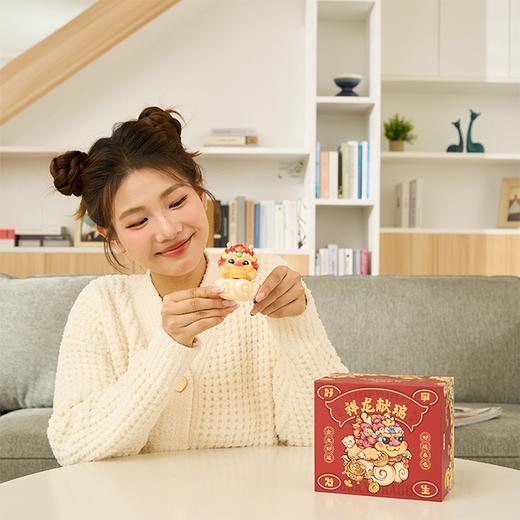 好事发生！【东来也】 《祥龙献瑞》《招财纳福》龙年生肖国潮手办原创周边摆件 商品图6