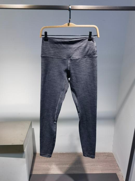 LULU露露款七灰色全长尺寸瑜伽裤 商品图0