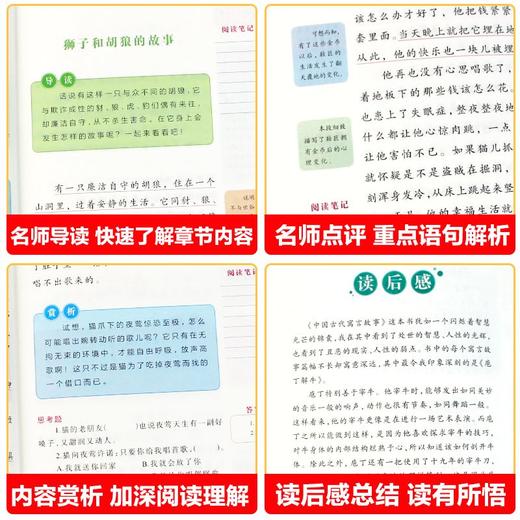 快乐读书吧小学一二三四五六年级上册下册同步注音版快乐读书吧课外阅读丛书 商品图4