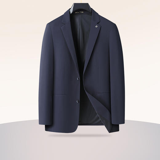 【新款DDS】大依优型大码男装两粒扣西服外套休闲商务加肥加大上衣男士正装潮 商品图0