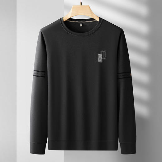 【新款DDS】大依优型大码长袖卫衣休闲加肥加大男士胖子大码内搭上衣 商品图1