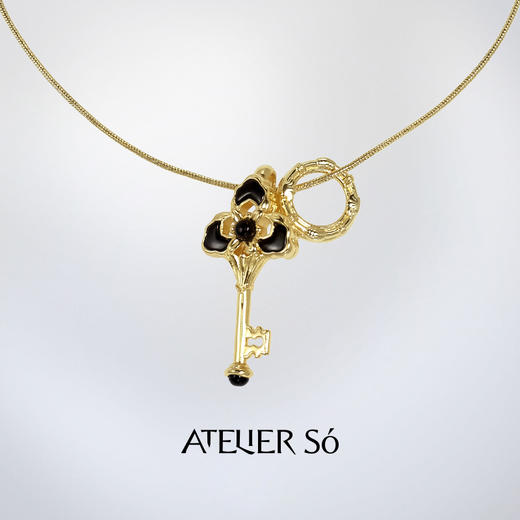 ATELIERSÓ x deepmoss 23AW 合作系列-大钥匙长链 商品图0