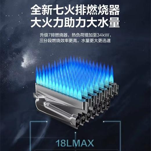 海尔18L天然气热水器JSQ34-18MAXBDU1增压零冷水磁化净水水气双调恒温 商品图3