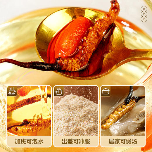 雷允上西藏AAAA级冬虫夏草15g/盒（-20） 商品图5