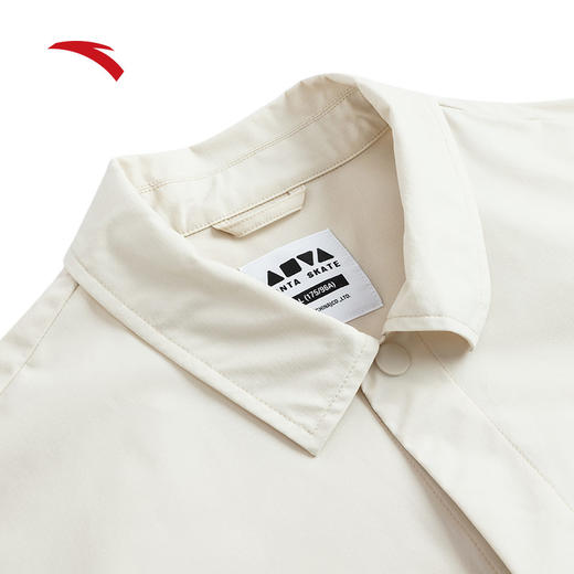 【S-3XL断码】安踏梭织运动外套男女同款新款翻领休闲潮流茄克172428603【无货退款】 商品图4