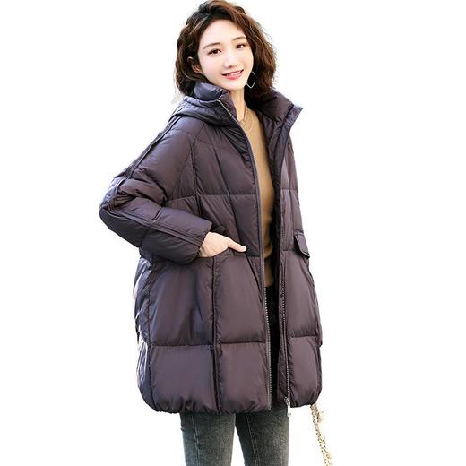 大码羽绒服女冬季2023新款气质洋气版型好看保暖白鸭绒面包服外套 商品图4