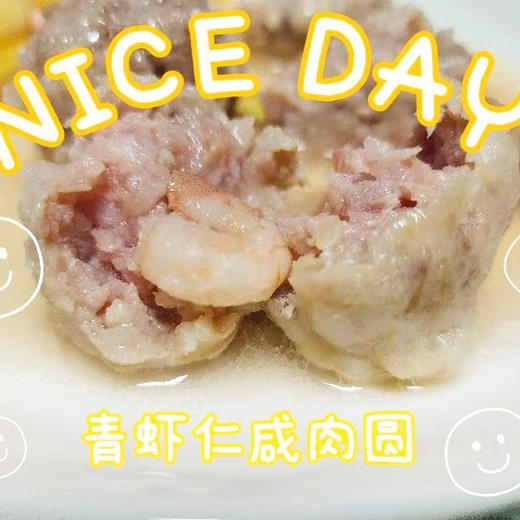【五星同裕】青虾仁咸肉圆500g 商品图1