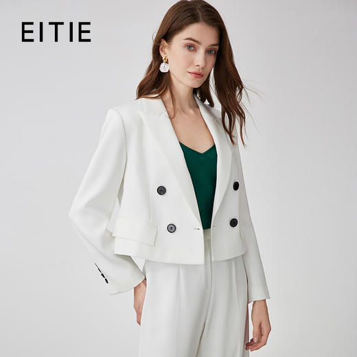 EITIE爱特爱春季新款短款西装外套7303004 商品图1