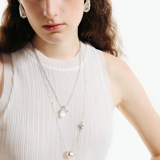 ATELIERSÓ x deepmoss 24SS 合作系列-圆珠长项链 商品图6