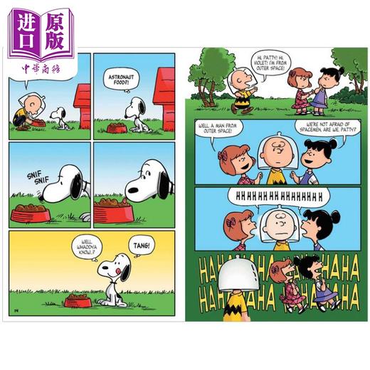 【中商原版】桥梁漫画 史努比的故事 Peanuts Graphic Novel Collection Boxed Set 图画图像小说 幽默漫画故事 英文原版读物 商品图3