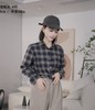 亲子时尚加绒格子衬衫复古宽松保暖 商品缩略图4
