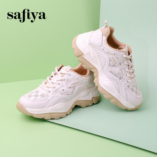 超值精选 | Safiya/索菲娅2023秋冬网面运动老爹鞋 SF33912022 商品图0
