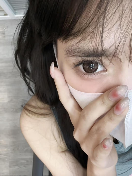 【店主实拍】偏大着色/蜂蜜杏茶 14.5mm 【年抛 0-1000度 含525/575】 商品图2