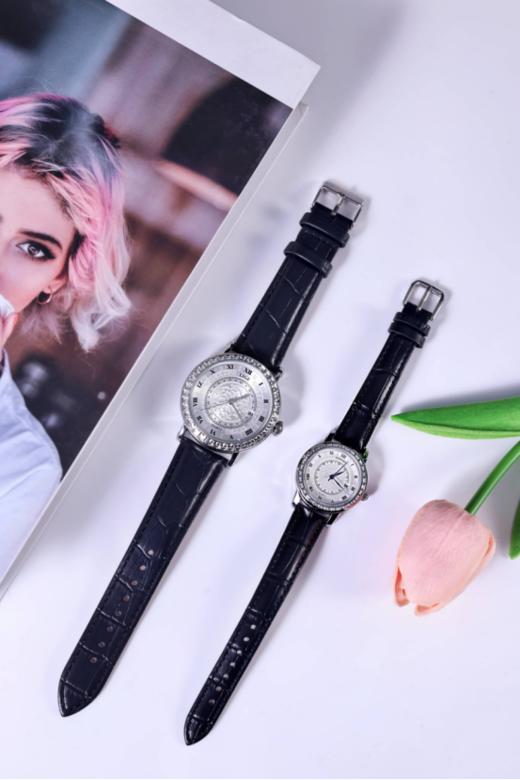 💕【LIGE利格情侣石英腕表系列】✅日历窗口：清晰日历显示✅30米生活防水：💦满足日常生活需求，🌵洗手下雨无需担心 商品图1