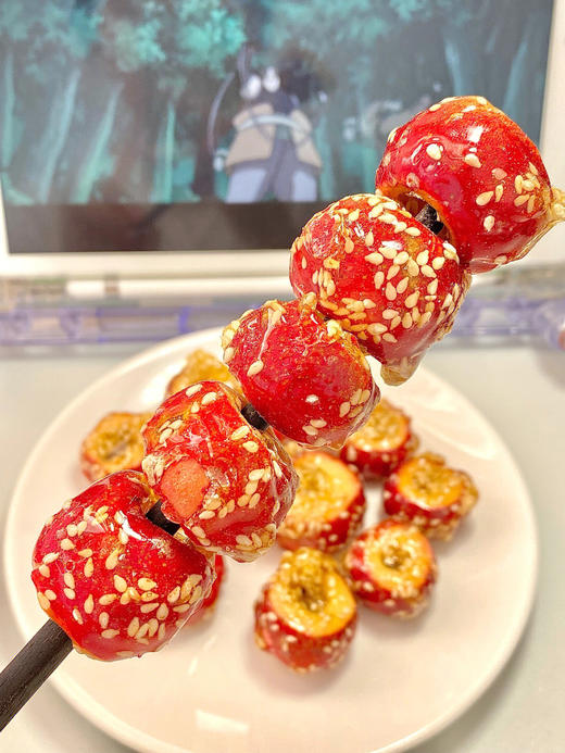 【冻干冰糖葫芦】仅需💰19.9，到手1大箱~🤤再也不是冬季限定的冰糖葫芦🤩童年的快乐直接翻倍啦💥 没胃口？来一颗消食开胃的冰糖葫芦, 真空脱水冻干 商品图5