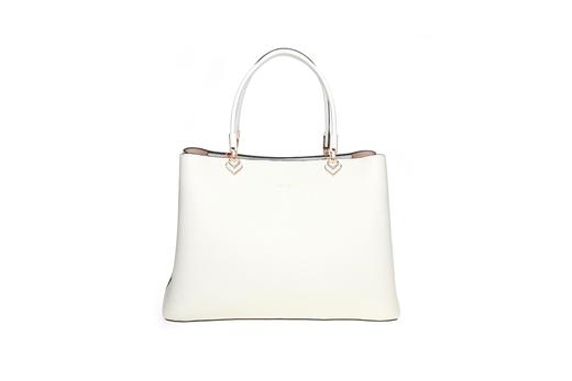 豪麟名鞋奥莱迪嘉女包牛皮革手袋TWPB41SX202白色  原价1960元 商品图0