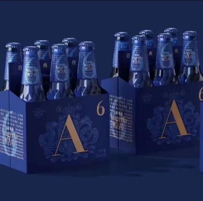 TSINGTAO青岛啤酒全新奥古特A6全麦啤酒典藏臻品258ml*24瓶整箱 商品图3