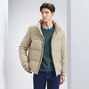 【鸭绒+石墨烯】柒牌立领羽绒服男2024冬季新款保暖防风男士外套	127E70080 商品缩略图1