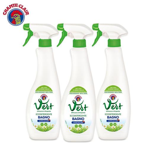大公鸡管家CHANTECLAIR浴室清洁剂500ml 三瓶装 商品图0