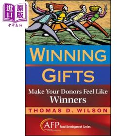 预售 【中商原版】赢得捐赠 让你的捐赠人感觉像个赢家 Winning Gifts Make Your Donors Feel Like Winners 英文原版 Tom Wilson