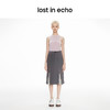 lost in echo2024春季新品设计师品牌双拉链珠片牛仔鱼尾半裙 商品缩略图2