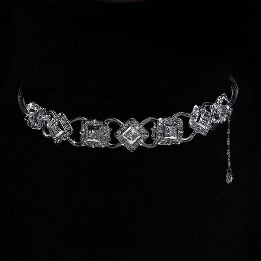 ATELIERSÓ 23AW KARAT 克拉系列-双层克拉满钻颈圈 商品图1