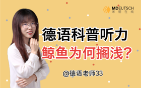 德福科普听力：鲸鱼为何搁浅？