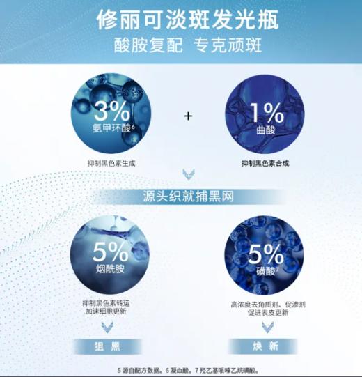 【来之】修丽可臻白焕彩精华液15ml 商品图1