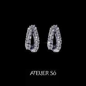 ATELIERSÓ 23AW KARAT 克拉系列-克拉双层素圈耳环