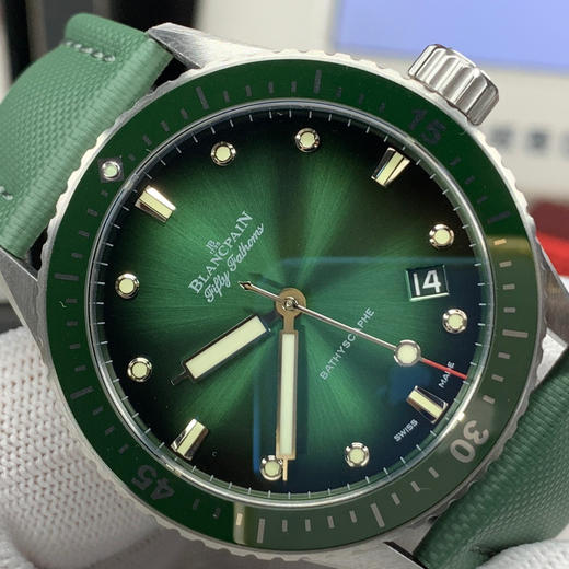 GF厂(GO厂)宝珀五十嘎极光绿5000复刻手表一比一手表N厂C厂ZF厂VS厂AR厂BBR厂PPF厂AZ厂JF厂MKS厂TW厂EW厂AF厂V6厂OR厂OM厂3K厂XF厂CLEAN厂 商品图4