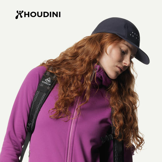 HOUDINI胡丁尼 FtN Cap 朝五晚九 男女同款户外透气速干棒球帽850019 商品图1